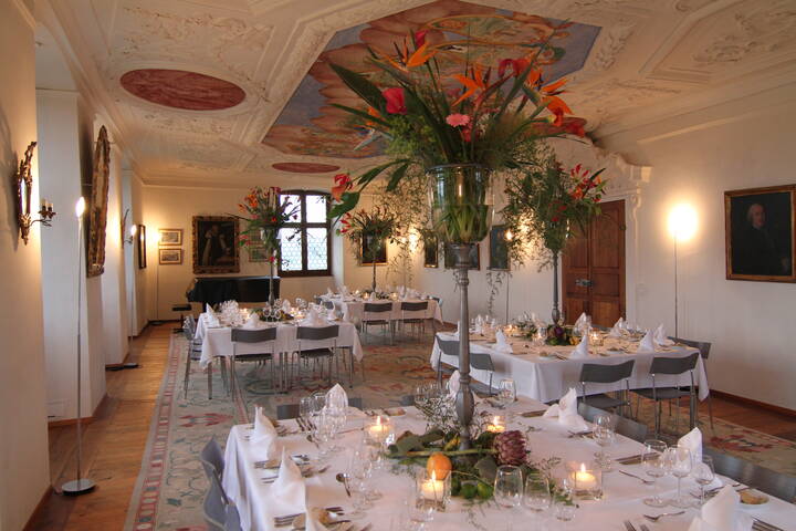 Bankett Festsaal Schloss Heidegg